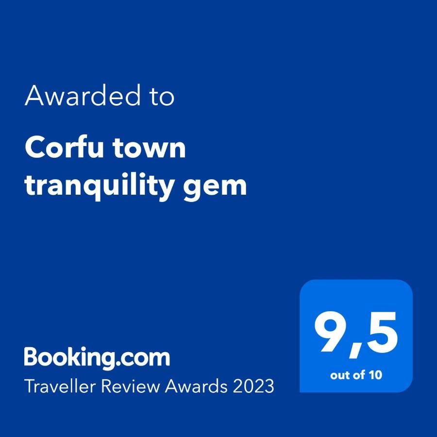 Corfu Town Tranquility Gem Lägenhet Exteriör bild